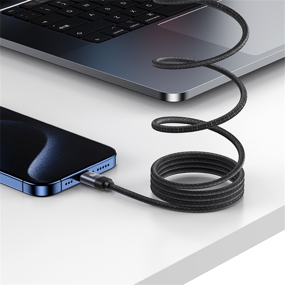 US-SJ704 60W Magnetic Data Cable Type-C To Type-C-Rui Series 1M