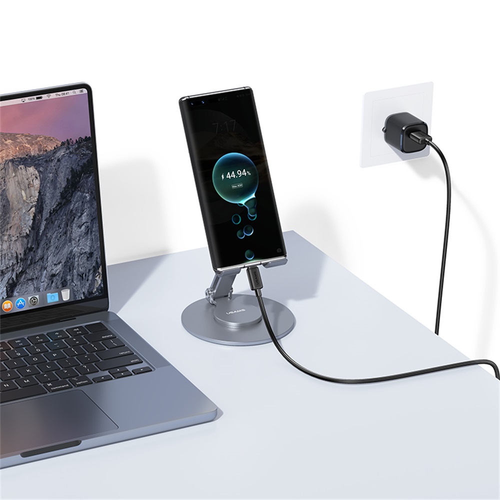 US-SJ698 Type-C 3A Striped Data Cable-KY Series 3m