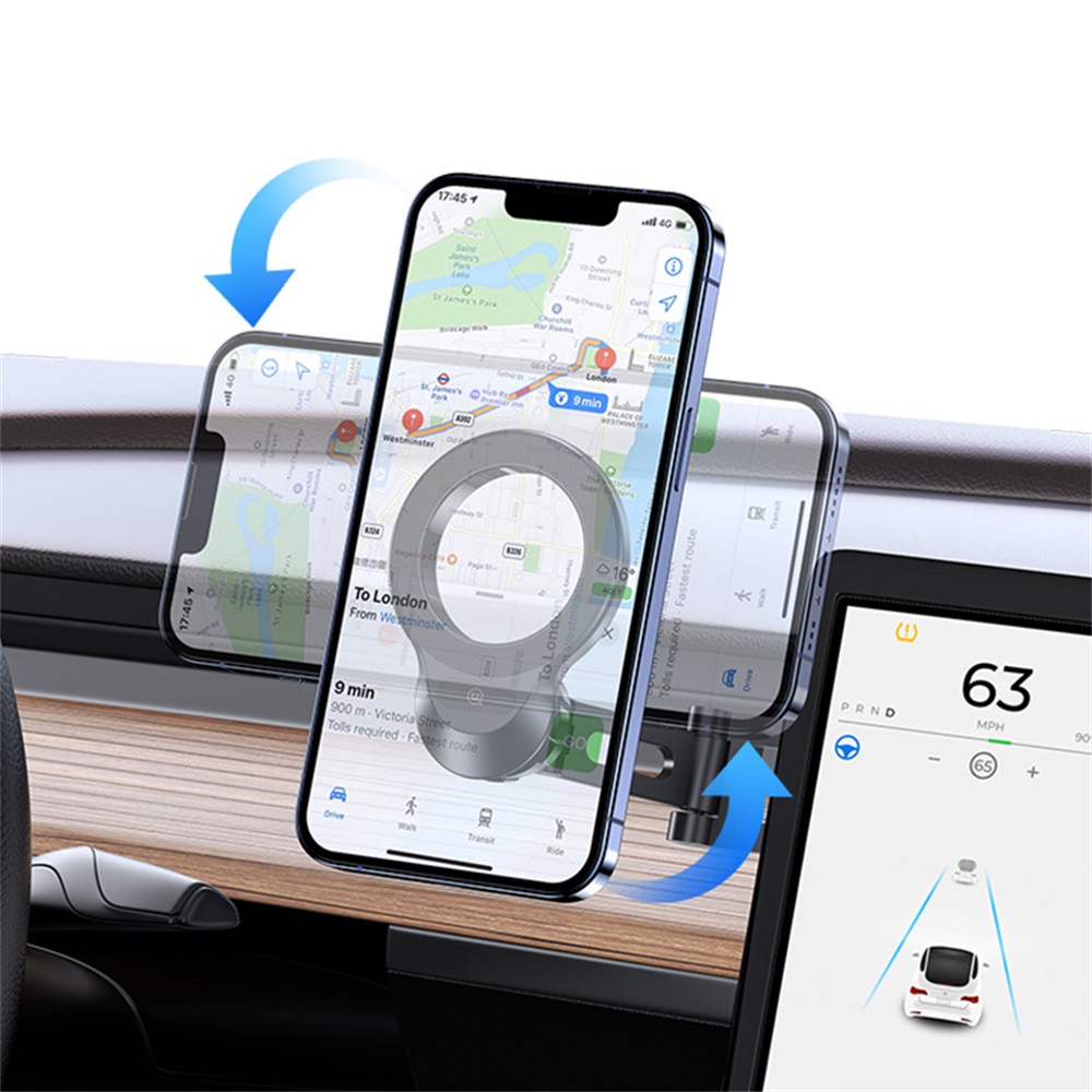 US-ZJ076 Magnetic Car Phone Holder (Center Console)