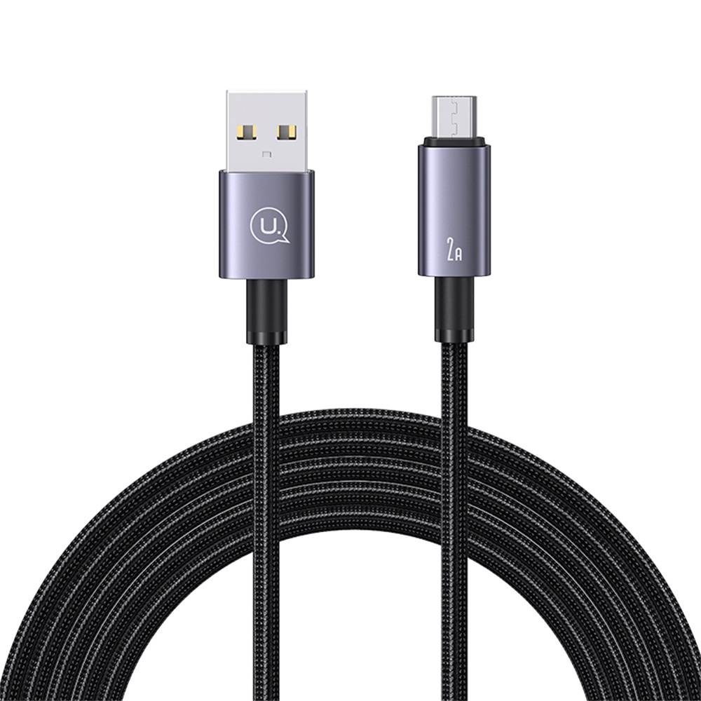 US-SJ668 Micro 2A Aluminum Alloy Fast Charging & Data Cable-Sufeng Series 1.2M