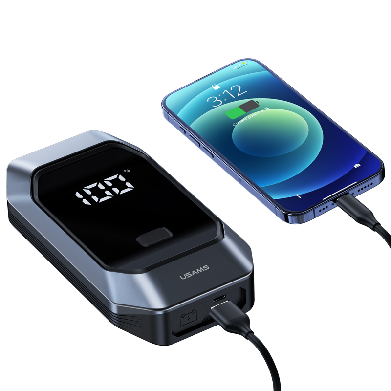 Car Jump Starter-"ZB287 2IN1 60W/8000mah Power bank"